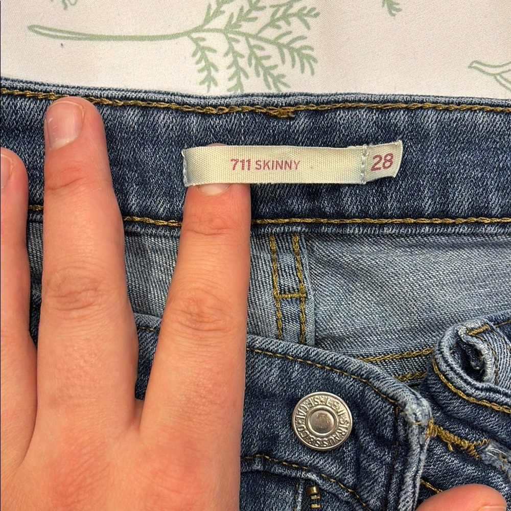 Women's Blue Skinny Jeans